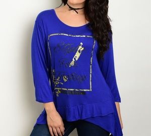 Ladies Plus Fashion Top